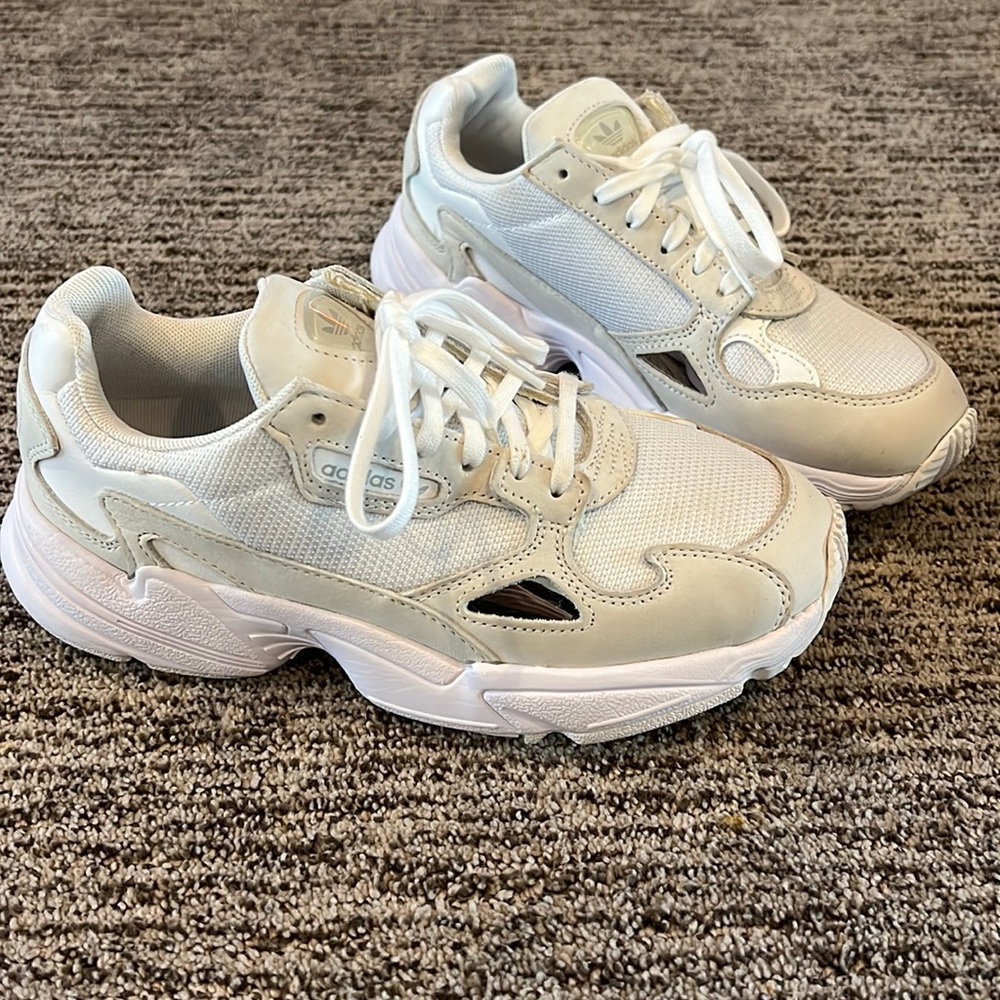 Adidas | Women’s Falcon ‘Triple White’ | 6